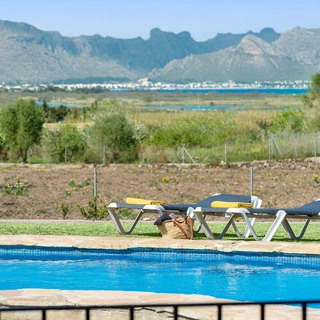 Villa Pou D,Ambroitx, Pool And Sea Views In Alcudia ภายนอก รูปภาพ