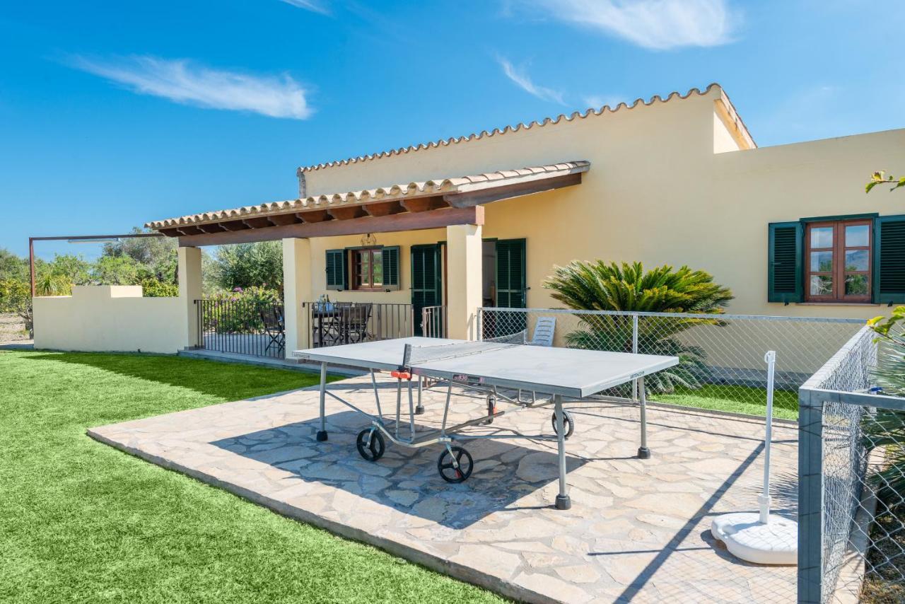 Villa Pou D,Ambroitx, Pool And Sea Views In Alcudia ภายนอก รูปภาพ