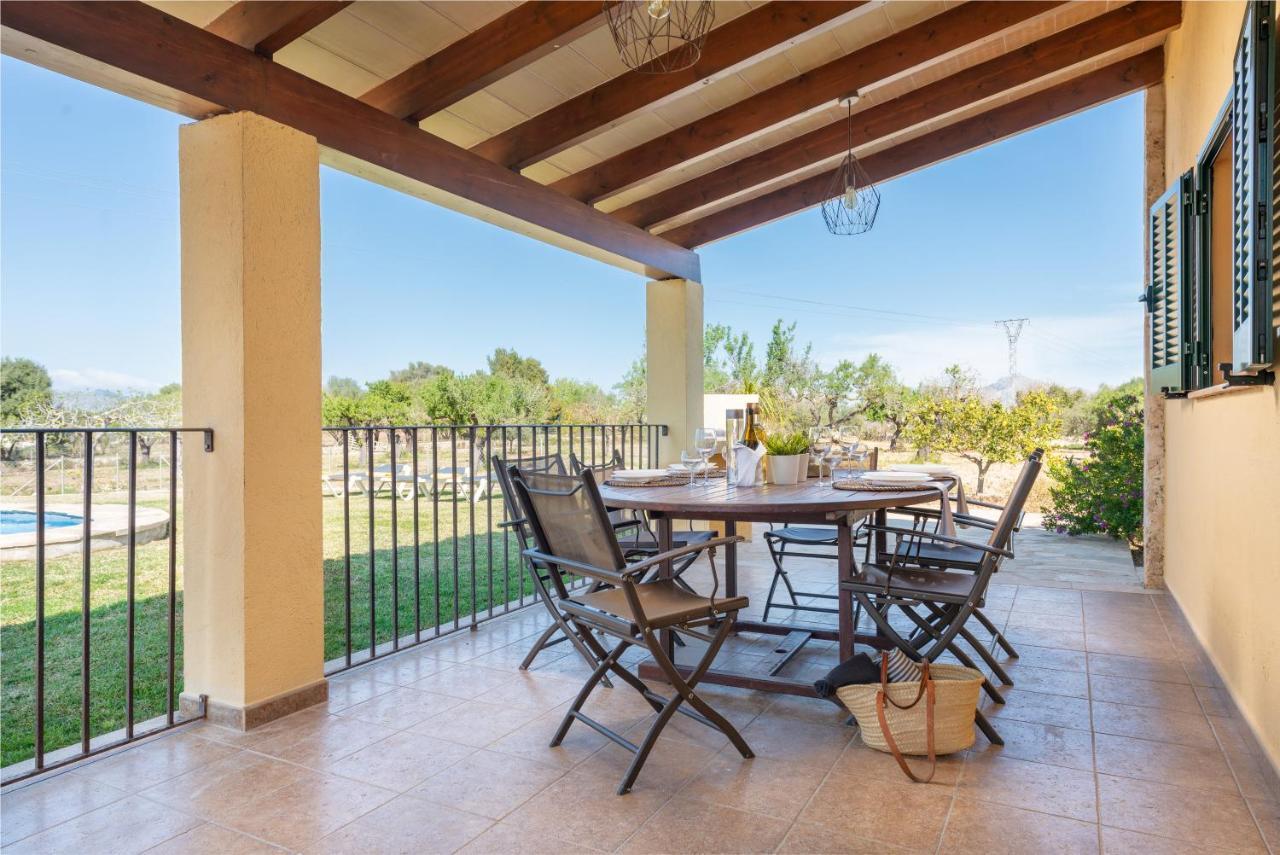 Villa Pou D,Ambroitx, Pool And Sea Views In Alcudia ภายนอก รูปภาพ